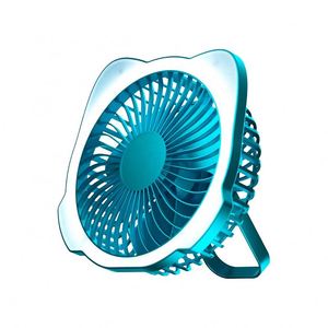 2024 New Arrival 5 Speed Wind Rechargeable Fill Min Handheld Cooling Portable Hand Fan With Night Light - Product Image 1