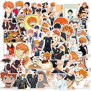 50 autocollants décoratifs de dessins animés pour enfants, garçons, cahiers, bagages, ordinateurs portables, autocollants en vinyle, <span class=keywords><strong>anime</strong></span> - Product Image 4