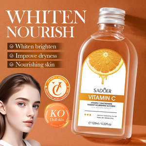 Etiqueta privada SADOER Vitamina C Niacinamida Hidratante <span class=keywords><strong>Glicerina</strong></span> Belleza de absorción rápida Cuidado DE LA PIEL Iluminador <span class=keywords><strong>Aceite</strong></span> facial <span class=keywords><strong>y</strong></span> corporal - Product Image 1