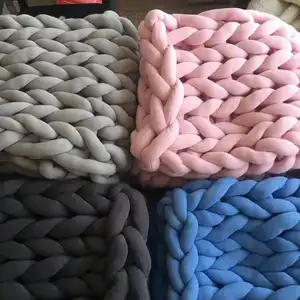 Толстая пряжа 2-3 мм оптом из 100% мериносовой шерсти толстая пряжа для вязания ковровых свитеров