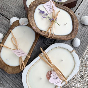 Aromatherapy Vintage Brown Rustic <strong>Dough</strong> <strong>Bowls</strong> <strong>Wholesale</strong> Candles Scented Bol a Bougies Oval Shape Large <strong>Bowl</strong> <strong>Wooden</strong> <strong>Dough</strong> Candles - Product Image 5