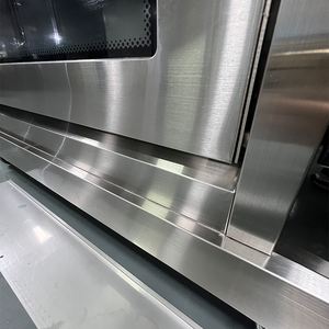 เตาอบแก๊สสองถาดชั้นเดียวที่มีประสิทธิภาพสูงอุปกรณ์อบขนมปัง<span class=keywords><strong>เค้ก</strong></span>พิซซ่าควบคุมอุณหภูมิได้อย่างแม่นยำ - Product Image 2