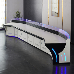 学校医院酒店办公家具机房指挥中心可定制现代钢制控制台平台桌 - Product Image 4