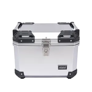 JDR moto boîte arrière grande capacité 47L scooter top box moto arrière top case