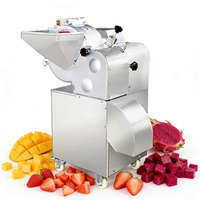YYHB Geräuscharme Multifunktionale Würfelmaschine PLC-Gesteuert Edelstahl-Motor Leiser Betrieb Gewerbliche Nutzung für Fleisch und Gemüse