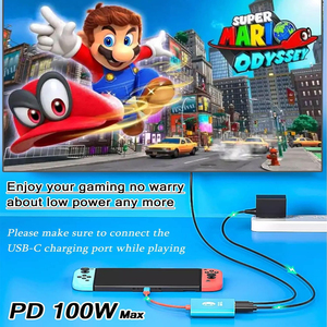 TUTI Wholesale NS Switch 1/2 3 in 1 <strong>USB</strong> <strong>Hub</strong> HD 4k60hz <strong>USB</strong> <strong>3.0</strong> Docking Station for NS Switch 2 - Product Image 6