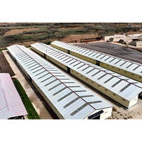 Bâtiment en structure acier de haute qualité à prix compétitifs pour l'élevage de chevaux, de chèvres et de vaches