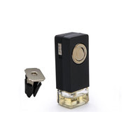 Diffuseur d'air pour voiture, parfum vert réglable, OEM, clip de ventilation en plastique, flacon en verre, type liquide, évaporation naturelle, 2 ans, en vrac