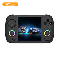 Console de jeu portable rétro Anbernic RG CubeXX Classic, écran OCA de 3,95 pouces, connectivité Wi-Fi, éclairage, double joystick, système d'exploitation Linux
