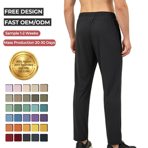 <span class=keywords><strong>Pantaloni</strong></span> da Corsa <span class=keywords><strong>in</strong></span> Seta Ghiacciata per Uomo, <span class=keywords><strong>Pantaloni</strong></span> Elasticizzati <span class=keywords><strong>in</strong></span> Nylon, Abbigliamento Sportivo ad Asciugatura Rapida, Joggers da Allenamento OEM - Product Image 2