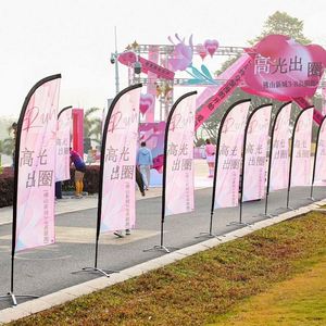 Custom High Quality Knitted Polyester Advertising Banner <b>Flag</b> Fast Delivery for Outdoor Events and Shops with Custom Logo - Product Image 3