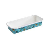 Boîte à pâtisserie jetable en papier kraft grand format pour pains, avec couvercle personnalisé, pour livraison rapide de repas