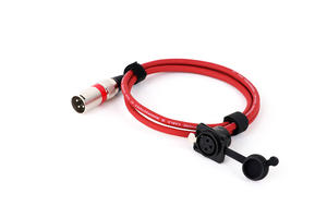 สายเคเบิล XLR OEM ความยาว0.5/1/2/3/5/10เมตรยาว3/10/30ฟุตยาว Para microfono CABL ไมโครโฟน DMX MIC XLR - Product Image 3