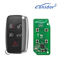 Clé intelligente universelle LONSDOR pour Land Rover & Jaguar 2010-2018 315/433MHz Télécommande 2-en-1