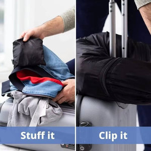 Oreiller de voyage pliable multifonctionnel populaire, confortable et facile à ranger dans les vêtements, un article de voyage indispensable - Product Image 6