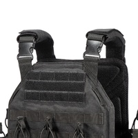 Nouveau Gilet Tactique Modulaire Découpe Laser en Oxford 600D à Libération Rapide, Gilet Pare-Balles avec Plaques PE et Aramide