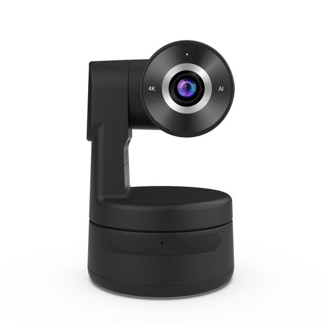 PTZ 4K Webcam CMOS Sensor AI Tracking Gesture Control Noise-Canceling Microphones Webcam for Laptop Video Camera