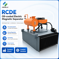 Séparateur magnétique IP65, machine électromagnétique refroidie à l'huile IP65, usine de recyclage des déchets