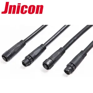 Hot selling M12 Waterproof IP67 Shielded Cable Bayonet locking Connector