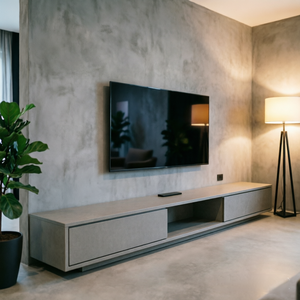 BALOM Mobile TV di Lusso Moderno in Legno di Alta Qualità con Struttura Resistente e Ripiani Aperti per Uso Domestico Durevole - Product Image 2