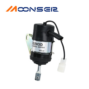 Vanne solénoïde Moonsel 16851-60014 12V DC pour excavatrices et moissonneuses - Product Image 1