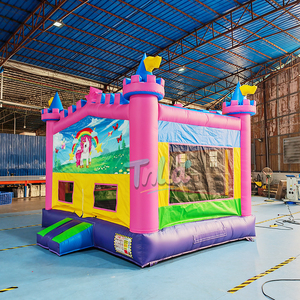 <span class=keywords><strong>Castillo</strong></span> Inflable Comercial Princesa Rosa con Tobogán, Casa <span class=keywords><strong>de</strong></span> Brinco <span class=keywords><strong>para</strong></span> <span class=keywords><strong>Niñas</strong></span>, <span class=keywords><strong>Castillo</strong></span> Hinchable <span class=keywords><strong>para</strong></span> Fiestas Infantiles - Product Image 5
