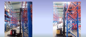 Shanghai VIFT Fabricante Nuevo camión de alcance eléctrico Capacidad de carga 2,0 toneladas Tipo de pie Doble tijera Horquilla Carretilla elevadora delantera - Product Image 6