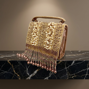 Sac à main pour femme en cuir véritable artisanal de style rétro traditionnel, imperméable, avec deux sangles, fermeture à glissière, léger - Product Image 1