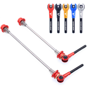 Moyeux <span class=keywords><strong>avant</strong></span> et arrière de <span class=keywords><strong>vtt</strong></span> en alliage de titane, 2 pièces, moyeu d'ouverture à dégagement rapide, essieu transversale - Product Image 2