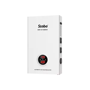 Wall Mount Slim type 5KVA Voltage Stabilizer for home use