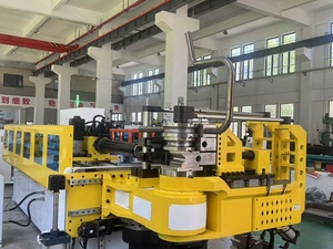 Machine de cintrage de tubes hydraulique automatique à mandrin BR90CNC-5A-3ST pour l'acier inoxydable, le PVC et l'équipement de fabrication automobile - Product Image 2