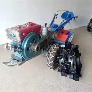 Motocoltivatore Diesel 20 CV Raffreddato ad Aria 2WD con Avviamento Manuale, Pompa e Cambio per Terreni Difficili e Collinari - Product Image 1
