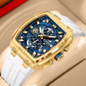 นาฬิกาควอตซ์ CURREN รุ่น 8488 สำหรับผู้ชาย กันน้ำ พร้อมปฏิทิน สายนาฬิกาแบบกาว 6 เข็ม นาฬิกาสปอร์ต ปี 2025 - Product Image 1