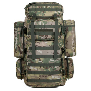 Mochila Táctica de Supervivencia Familiar Impermeable Oxford 70L Camuflaje Nacional para Exteriores GZ RTS Pedido Mixto al por Mayor - Product Image 2