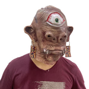 Maschera da Clown Pennywise in Latex Spaventosa, Maschere Divertenti da <span class=keywords><strong>Joker</strong></span> e Mago per Halloween e Natale, Maschera Horror Fantasma - Product Image 1