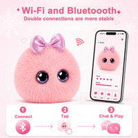Vente en gros usine : Robot compagnon intelligent IA en peluche, figurines interactives, compagnon IA en peluche, jouet IA en peluche anti-stress, IA de bureau