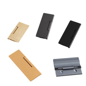 Aluminum Alloy Cabinet <b>Door</b> Handle Rectangle Minimalist Design Easy Installation Drawer Furniture Hardware - Product Image 5