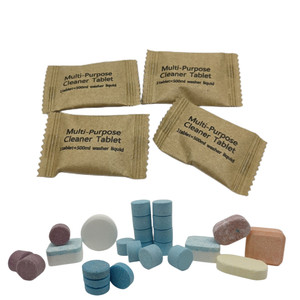 Compresse Spray per la pulizia organica naturale OEM compresse per la pulizia dell'acqua effervescente per la pulizia del vetro - Product Image 2