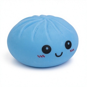Giant <b>Glitter</b> Dumpling Squishy with Steamer Box Jumbo Mystery Bao Bun Stress Relief Toys Soft Slow-Rise Squeeze Fidget Gifts - Product Image 2