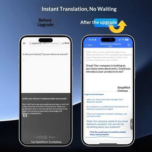 Application de <span class=keywords><strong>traduction</strong></span> <span class=keywords><strong>gratuite</strong></span> AI Interprétation simultanée Vidéo vocale <span class=keywords><strong>en</strong></span> <span class=keywords><strong>ligne</strong></span> Traducteur intelligent pour la <span class=keywords><strong>traduction</strong></span> de photos - Product Image 3