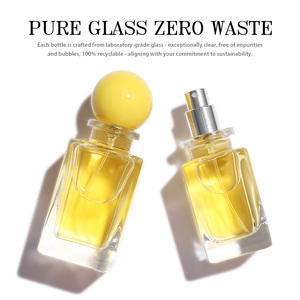 Mới Đến 30Ml 50Ml 100Ml Phun Nước Hoa Chai Sang Trọng Rỗng Thủy Tinh Trong Suốt Chai Với Bóng <span class=keywords><strong>Cap</strong></span> - Product Image 2