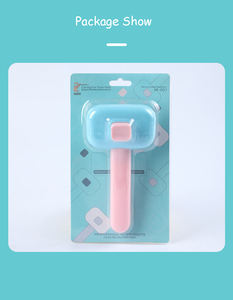 Outil de toilettage pour animaux de compagnie, brosse à longue broche pour chiens et chats, outil pour le nettoyage automatique des poils humains, 1 pièce - Product Image 4