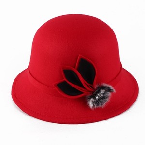 Moda Polyester Günlük Kullanım Kova Şapka Sonbahar Kış Düz Renk Ayarlanabilir Orta Yaşlı Yaşlı Kadınlar Kilise Şapkası - Product Image 4
