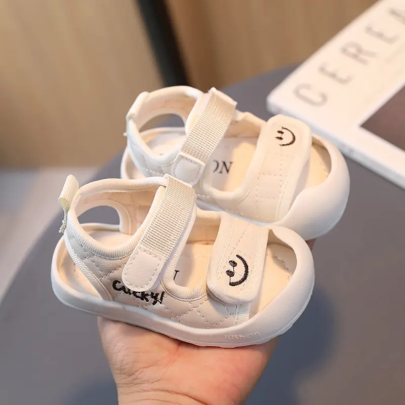 Hete Verkoop Zomer Kinderschoenen Zachte Zool Casual Strand Baby Jongen Meisje Platte Sandalen