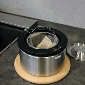 Hervidor de Agua Portátil de 2.25L de Acero Inoxidable con Asa de Resina Fenólica para Uso General - Product Image 3