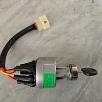 COMMUTATEUR D'EXCAVATEUR ASSY KEY 60070-96-00002 600709600002 pour Shantui SE215 SE240 SE350 EXCAVATOR Key Switch