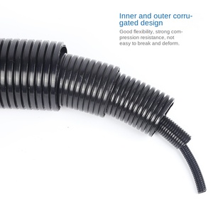 Conducto de protección de cables manguera de polietileno tubo de plástico conducto flexible manguera flexible PA66 - Product Image 5