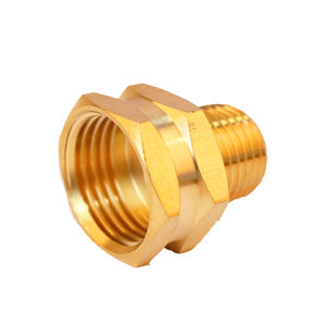 Componentes Personalizados YOD, Servicio <span class=keywords><strong>de</strong></span> Mecanizado CNC <span class=keywords><strong>de</strong></span> Precisión, Buje Hexagonal <span class=keywords><strong>de</strong></span> Latón para <span class=keywords><strong>Agua</strong></span>, Aire y Gas, 1/<span class=keywords><strong>4</strong></span>*1/8 a 1*<span class=keywords><strong>3</strong></span>/<span class=keywords><strong>4</strong></span> Pulgadas NPT BSPT - Product Image 3