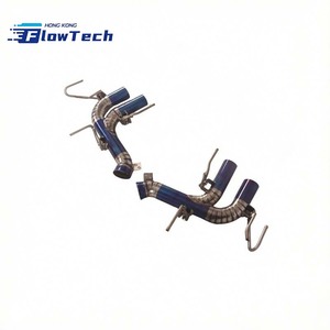ระบบท่อไอเสียไทเทเนียมแบบ Catback พร้อมปลายท่อคู่แบบ Quad สำหรับ Ferrari FF 812 6.3L V12 - Product Image 6