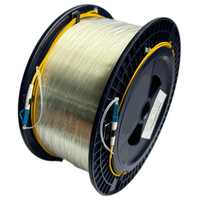 G657A2 G65A71 0.25mm test Reel Bare Fiber Lead Single Fiber Bare SM Single Mode 9/125 Bare Fibra Ptica Optical Fiber 50.4km